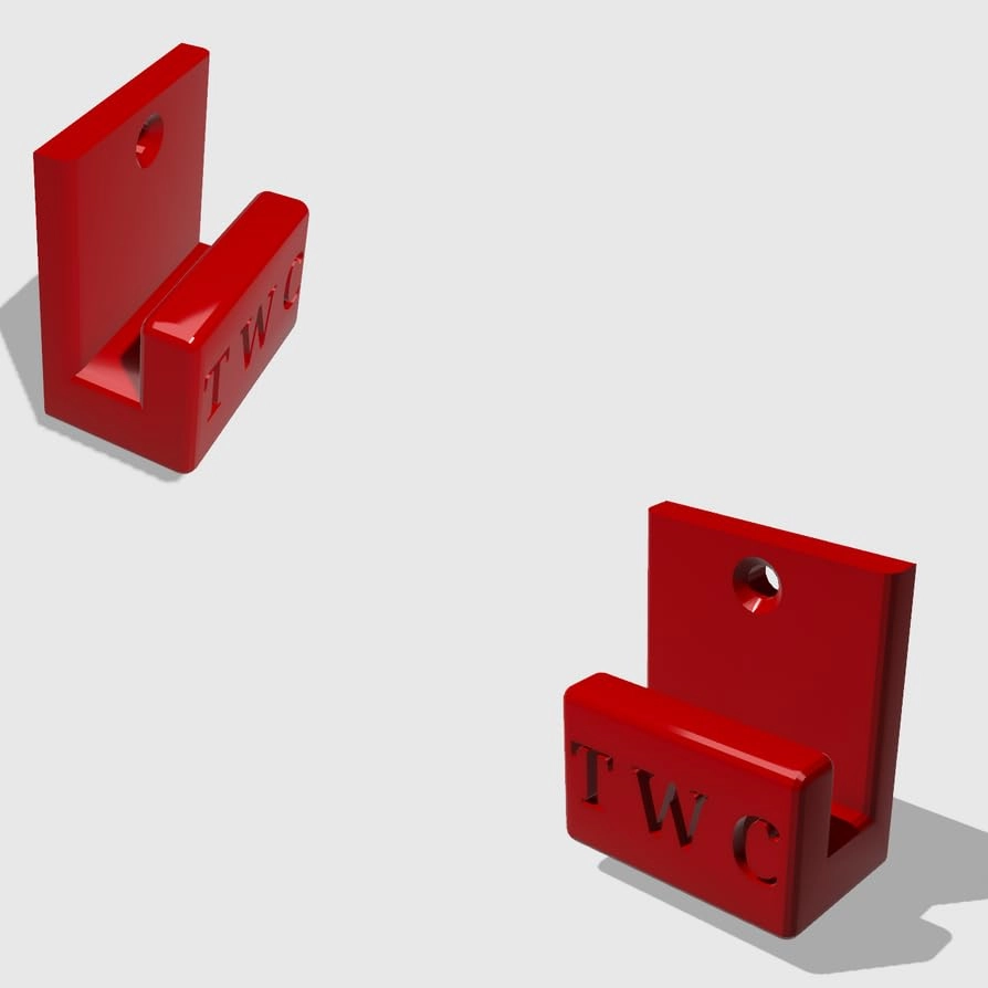 Wall Mount Compatible for Lego - Made in France Plastic