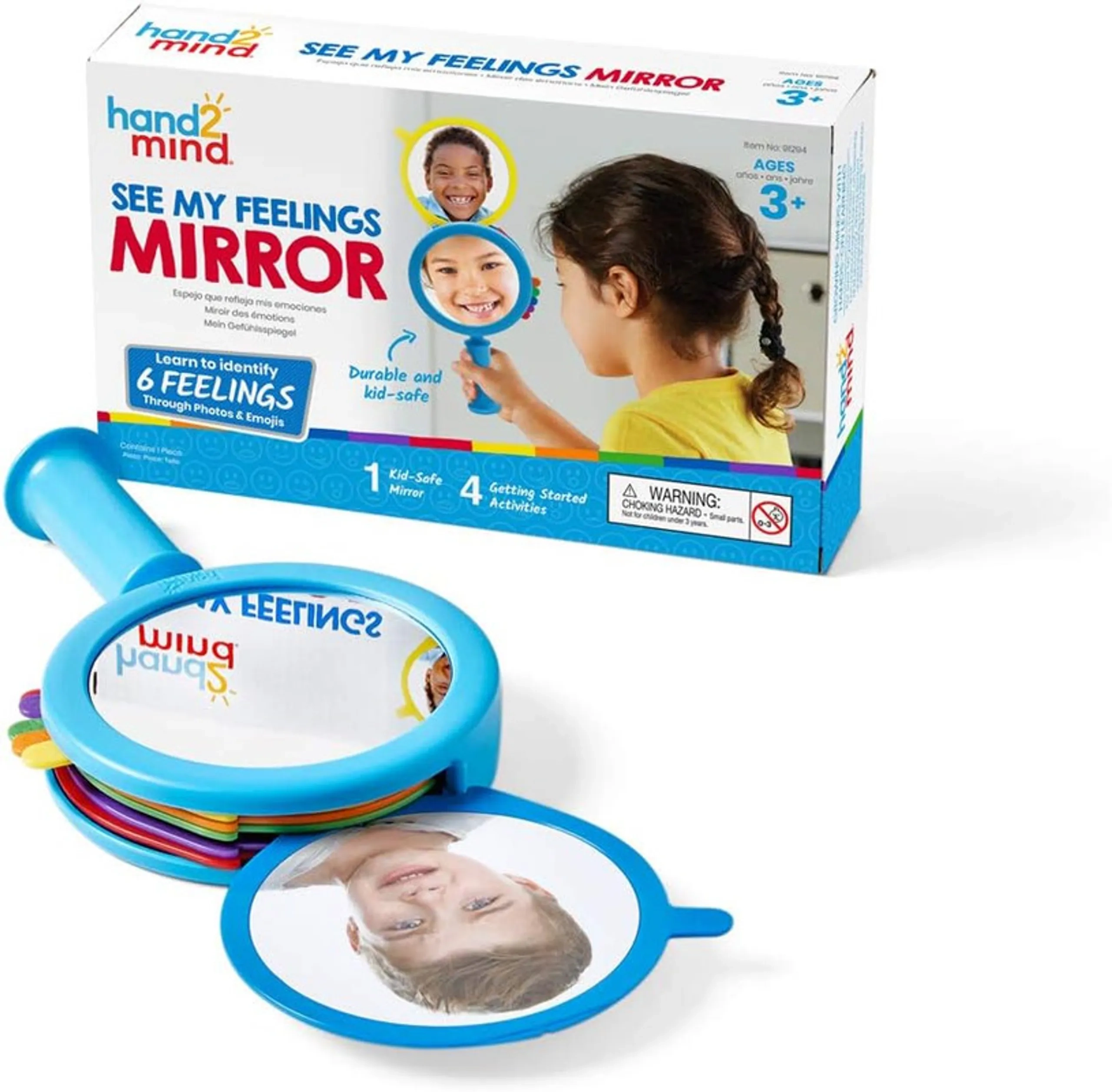 Learning Resources See My Feelings Mirror - 3+ 4 pieces