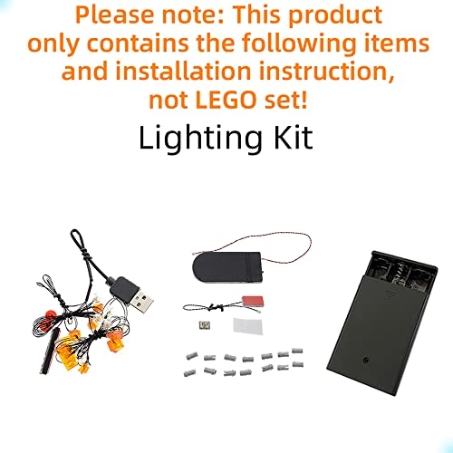 LED Lighting Kit for LEGO Mobile Crane MK II 42009