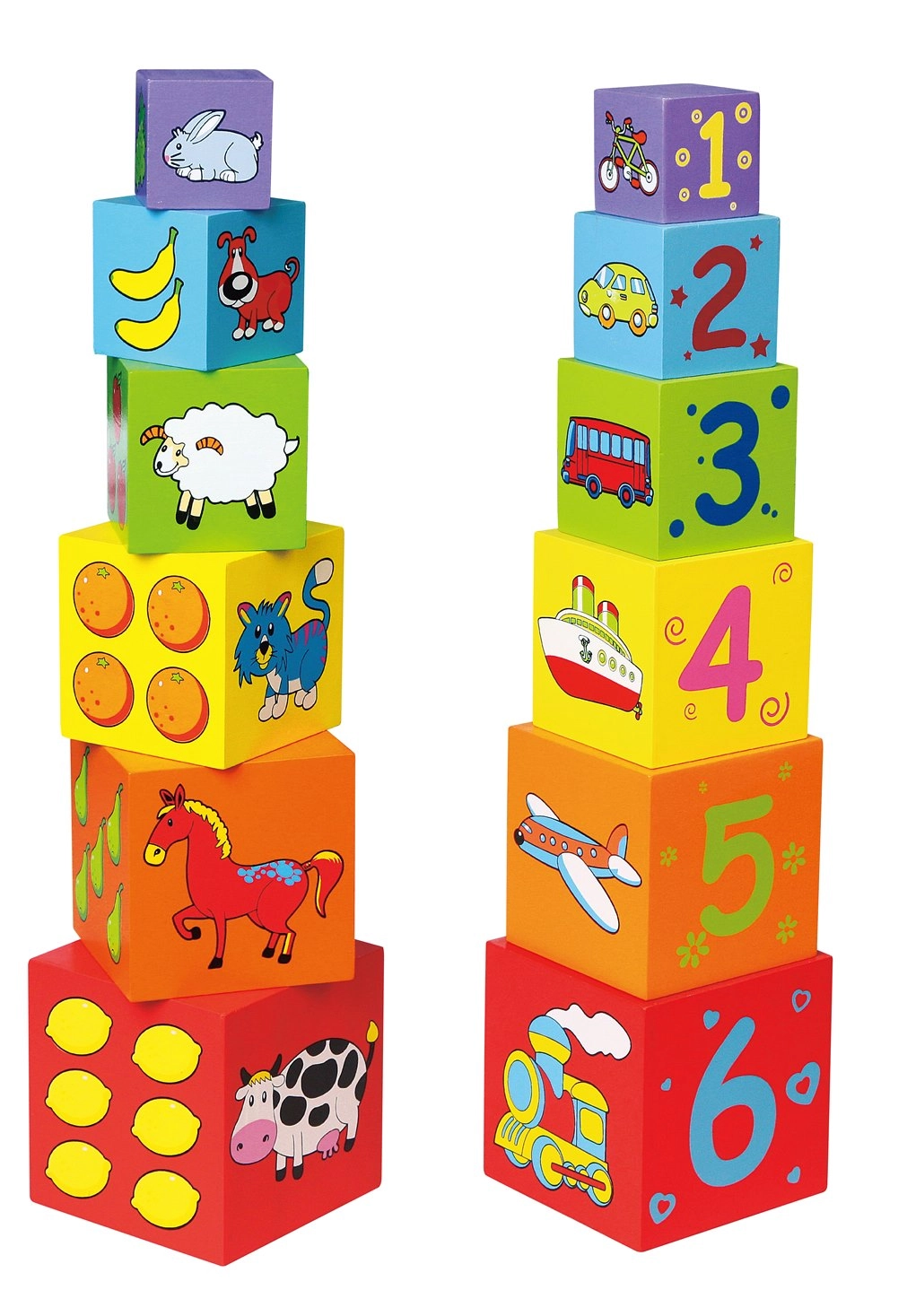 Nesting & Stacking Blocks - 1 Year+ Six