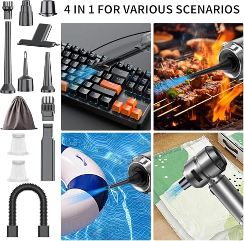 Car Vacuum Cleaner - 4-in-1 Cordless 22000PA