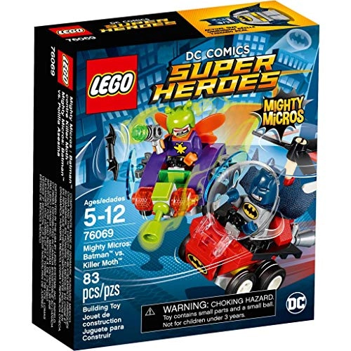 Mighty Micros Batman vs. Killer Moth - Super Heroes