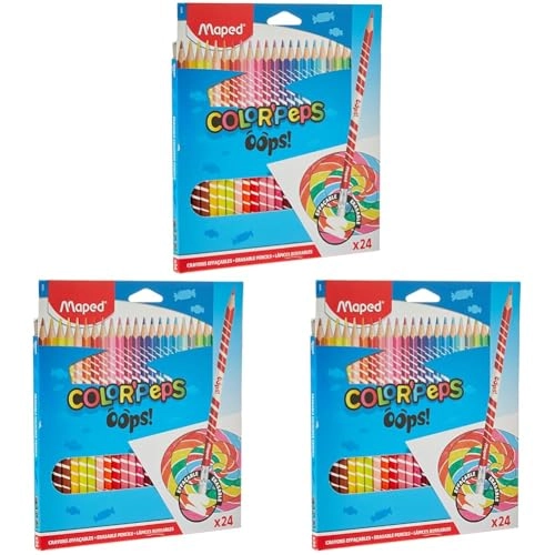 Color'Peps Oops Coloured Pencils - 24 Pcs