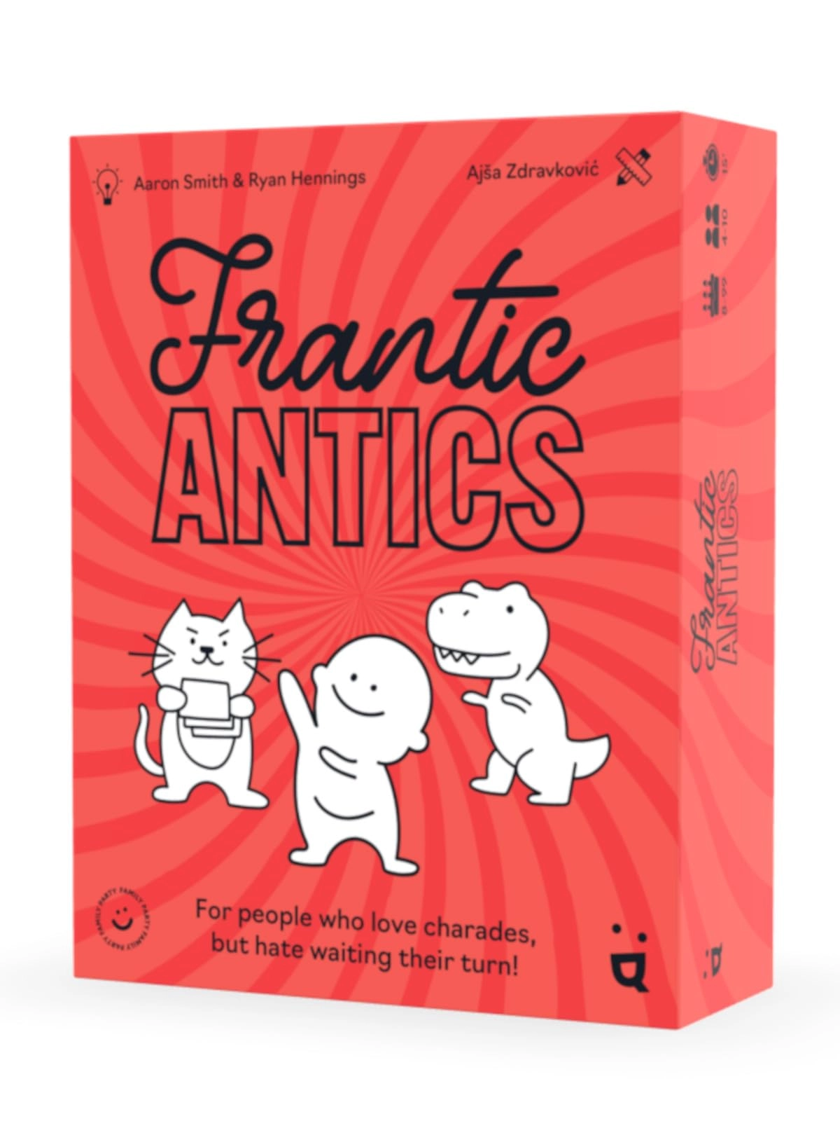 Helvetiq Frantic Antics - English 8 years and up