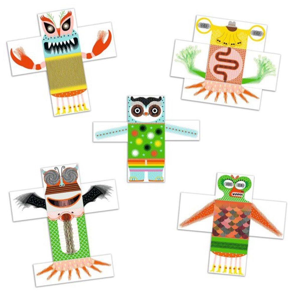 Kinoptik Rigolomonster - Suitable for 3 years and above 27 pieces