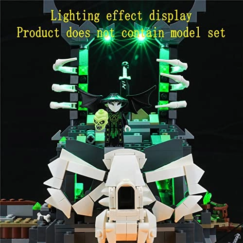 LED Lighting Kit for LEGO Ninjago Skull Sorcerer's Dungeons 71722