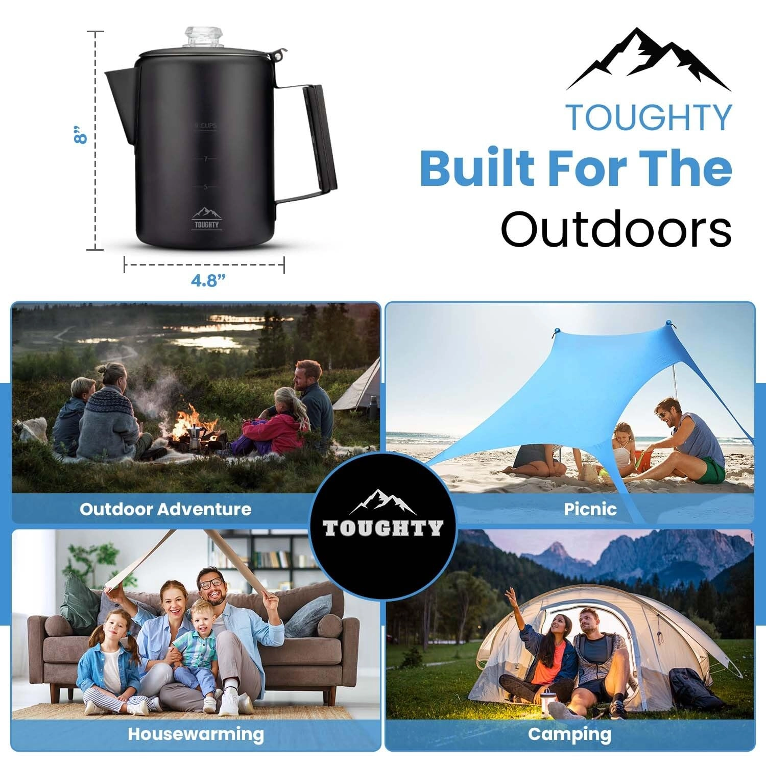 Yosemite Percolator - 12 Cups