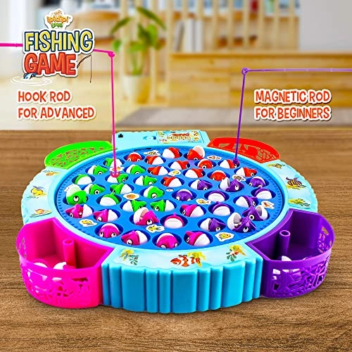 Fishing Game Play Set - Age 3 and Up 45 pieces