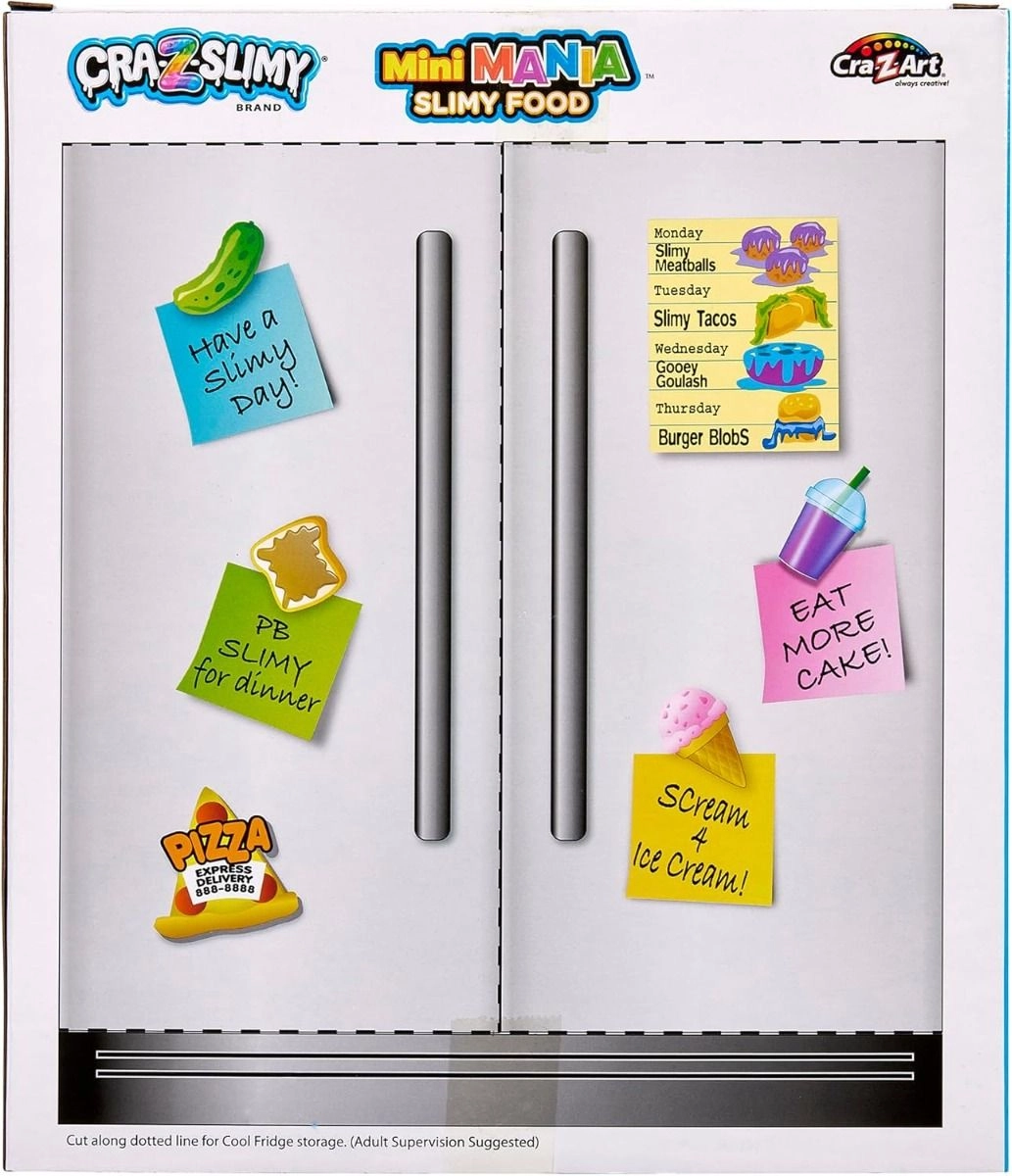 Mini Mania Slimy Food Kit - 6+ years 10 pcs