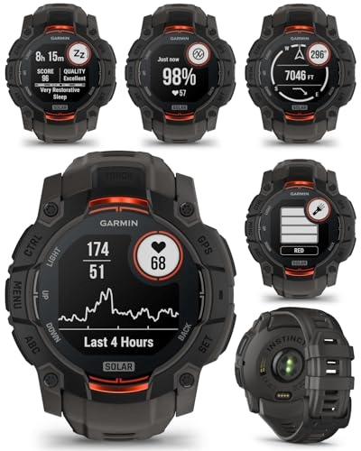 Instinct 3 Solar 50mm Fiber-reinforced polymer GPS + Power Bank