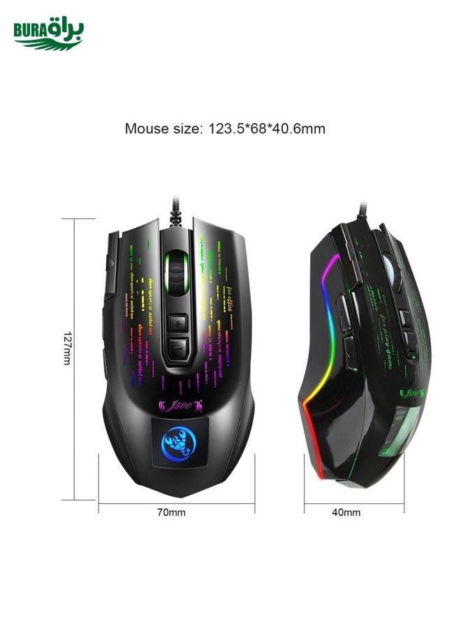 J500 Gaming Mouse - Wired