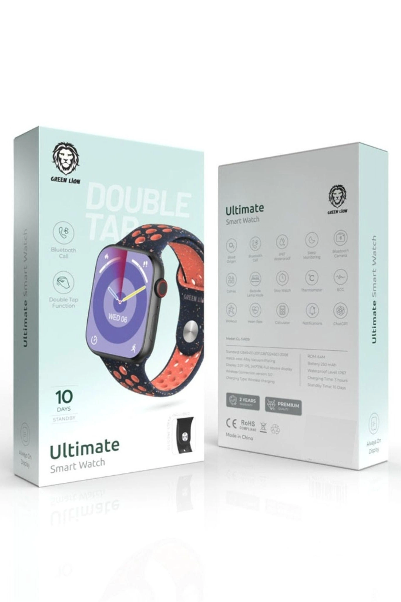 Ultimate Smart Watch - 2.01" Screen 10 Days Standby ChatGPT Support