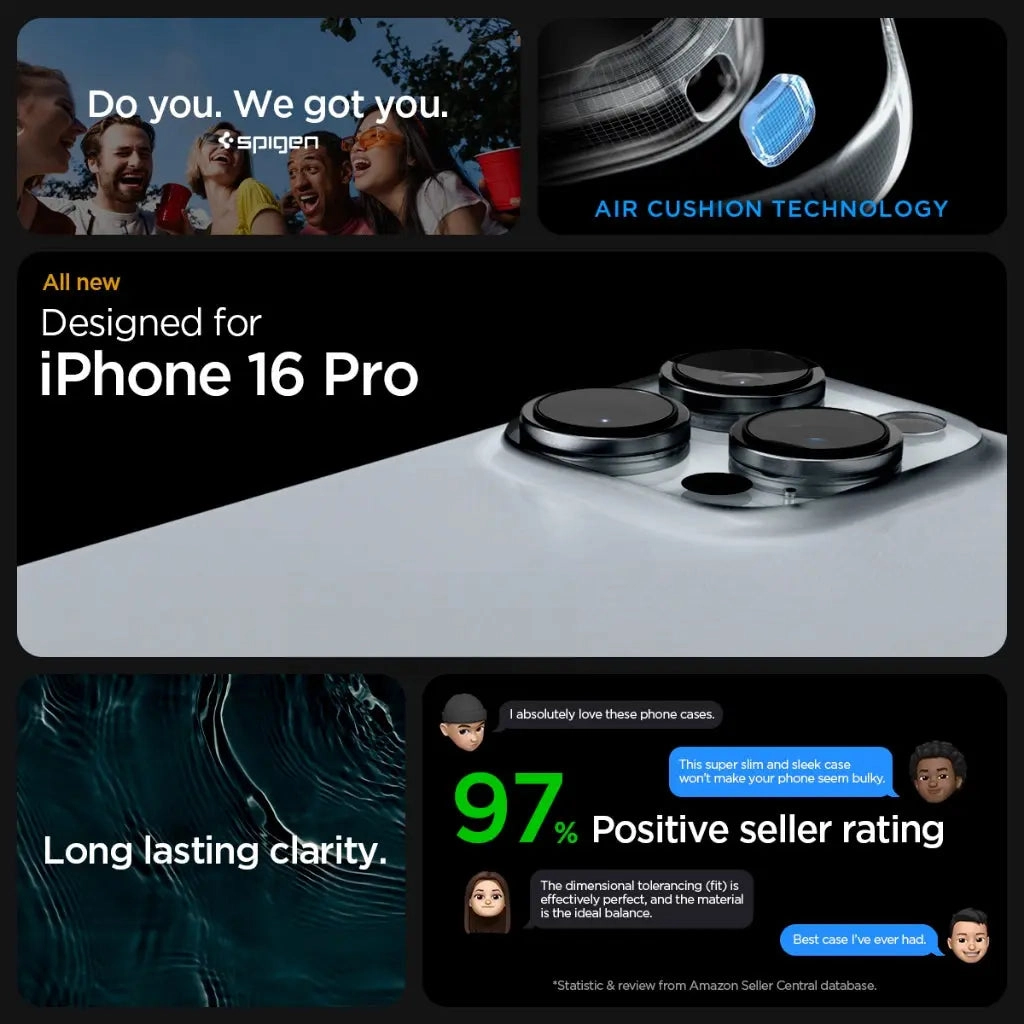 Ultra Hybrid Clear Case for iPhone 16 Pro