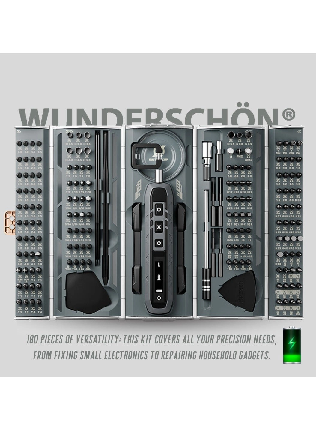 Electric Screwdriver Set - 500 mAh