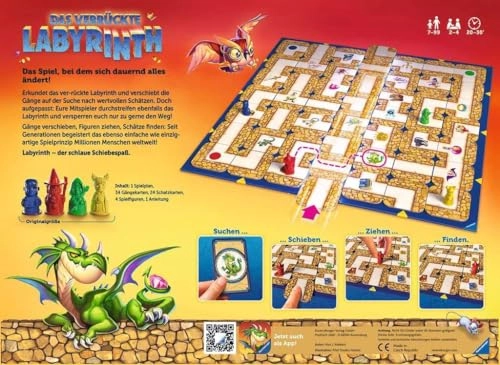 The Crazy Labyrinth - Board Game (German)