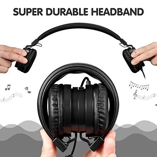 Foldable on Ear Headphones - Wired Headphone