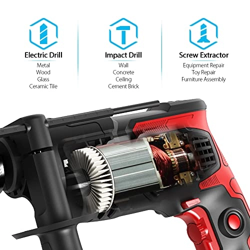Hammer Drill - 850W 3000 RPM