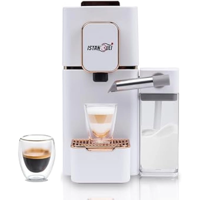 Capsule Coffee Maker & Milk I109