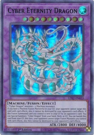 Crystalcommerce Anime Cyber Eternity Dragon LDS2-EN033