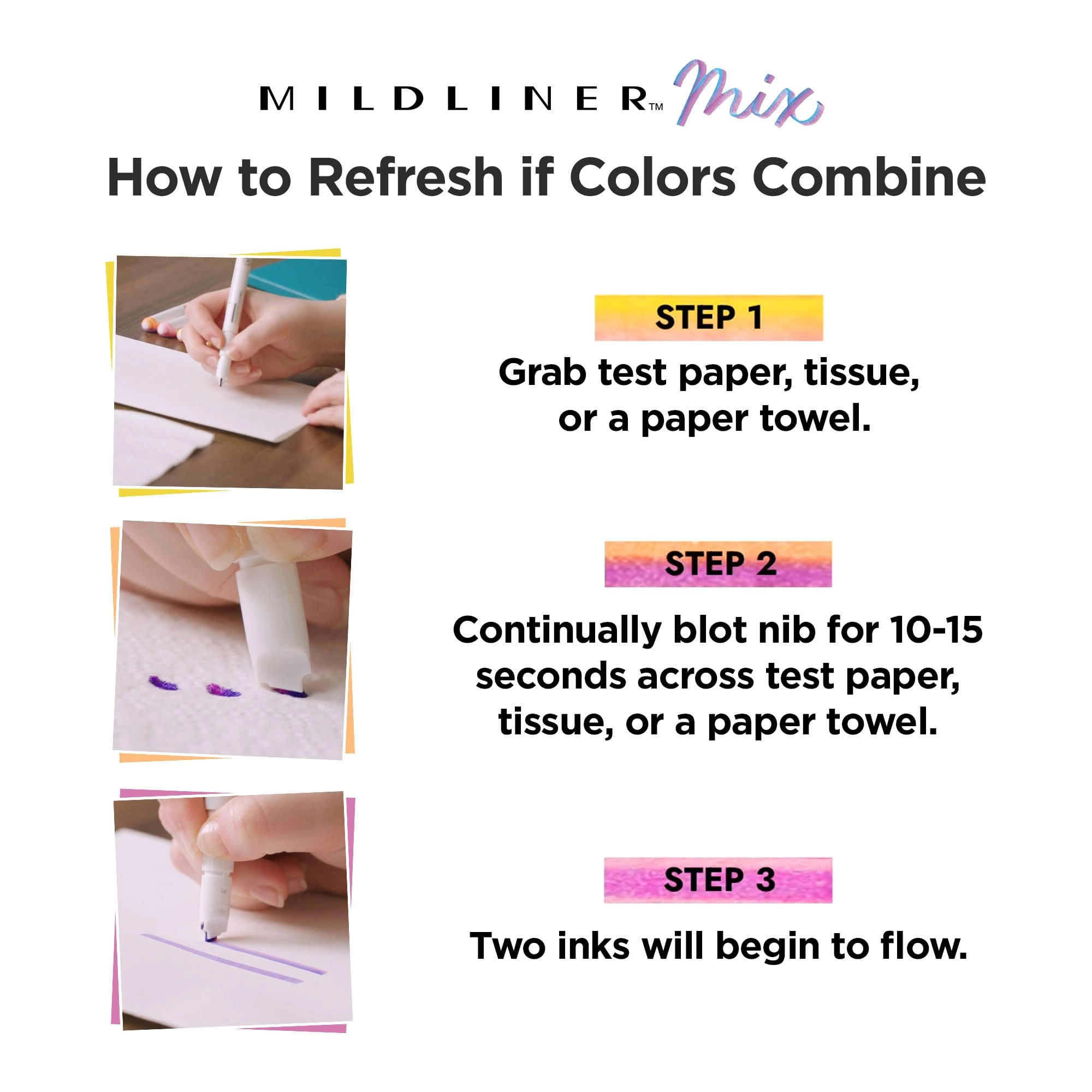 Mildliner Mix - Assorted Chisel