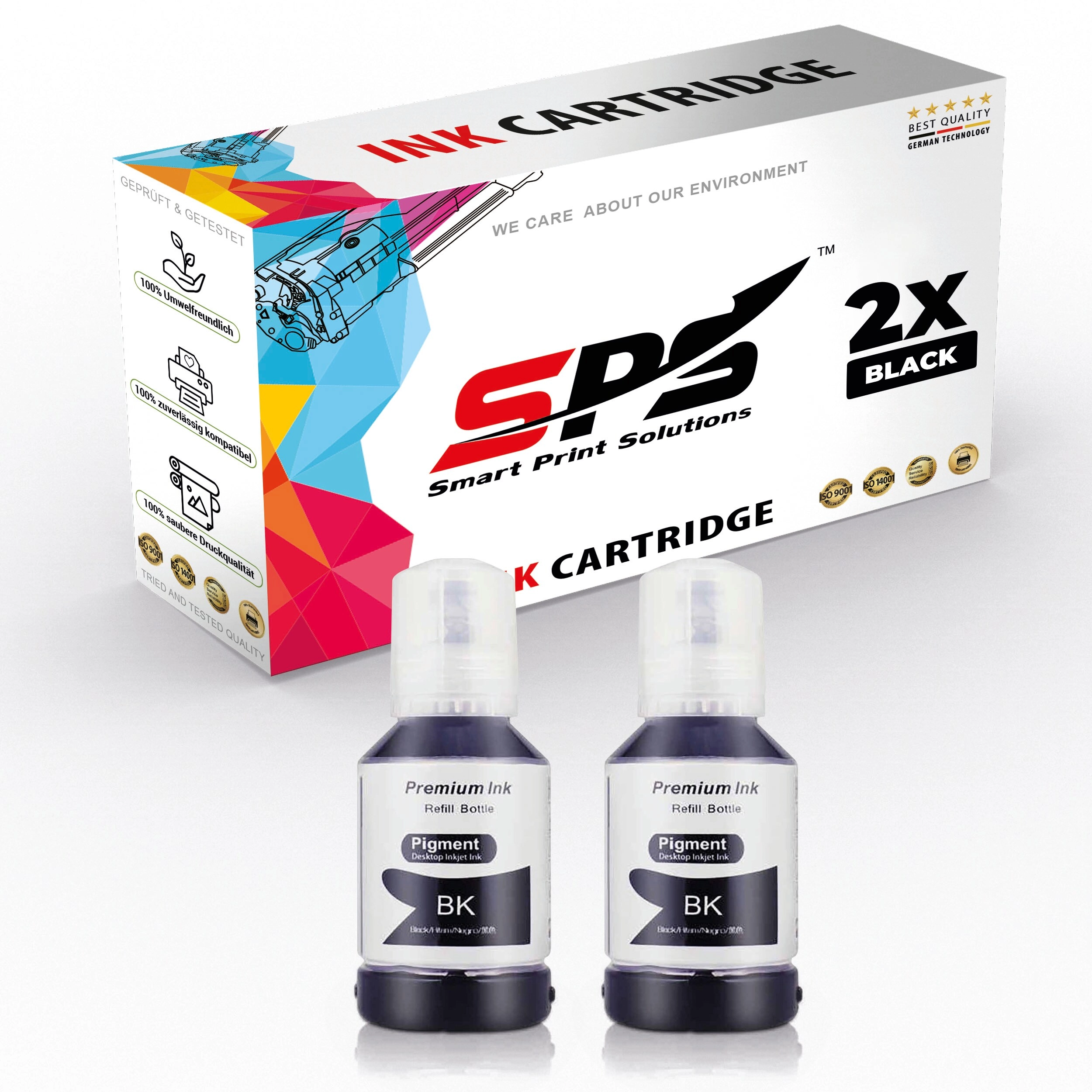smart print solutions llc Epson T101 Standard Yield Black Compatible 2x