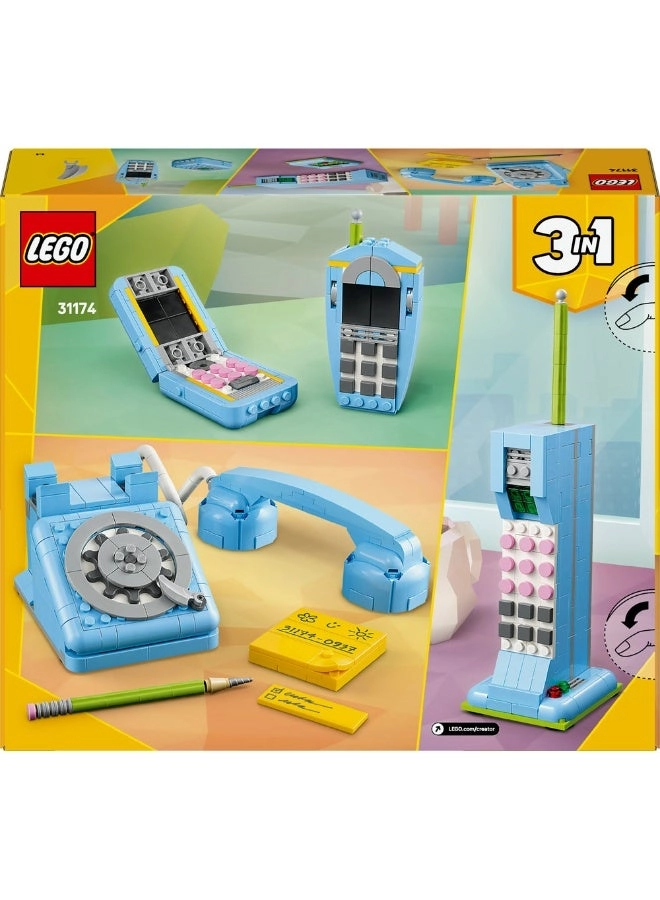 Creator 3in1 Retro Telephone (31174) - 3in1 Retro-style Models