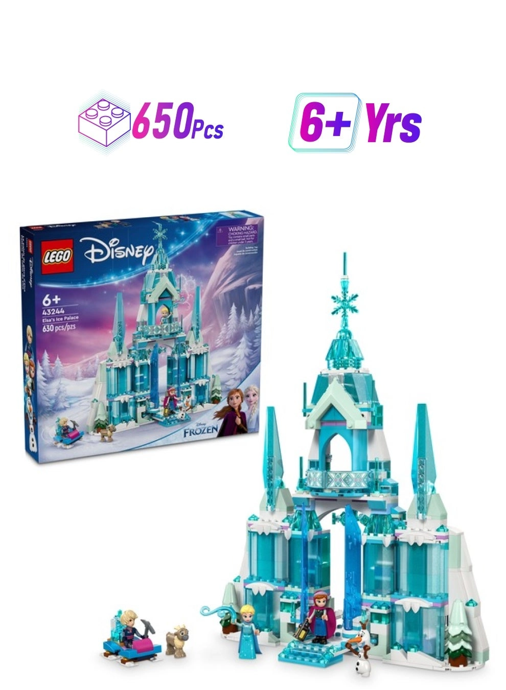 Disney Princess Frozen Elsa’s Ice Palace (43244)