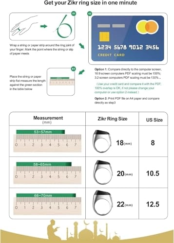 Smart Tasbih Ring 20mm