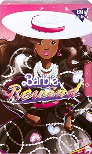 Barbie Rewind '80s Edition - Sophisticated Style Dark-Brown Curly Hair Ages 6+