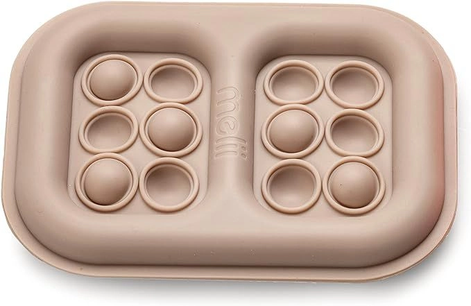 Silicone Reuseable Pop-It Ice Pack - Light Pink 3+