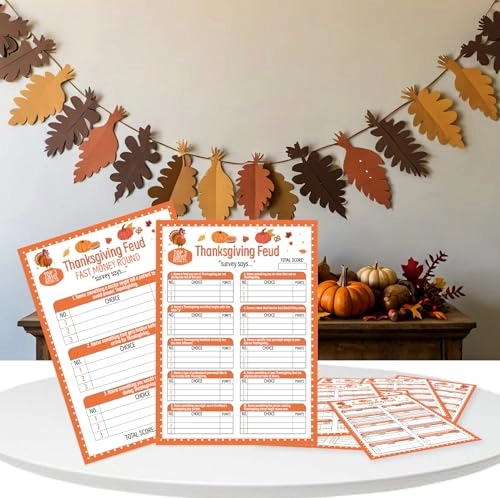 Thanksgiving Feud Game - Adult 35 piece(s)