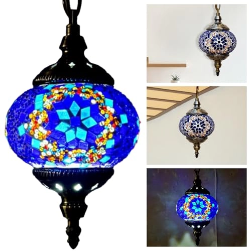 Mediterranean Pendant - E27 Mosaic