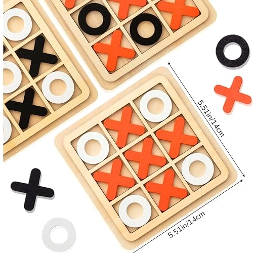 Tic Tac Toe - Wooden Mini