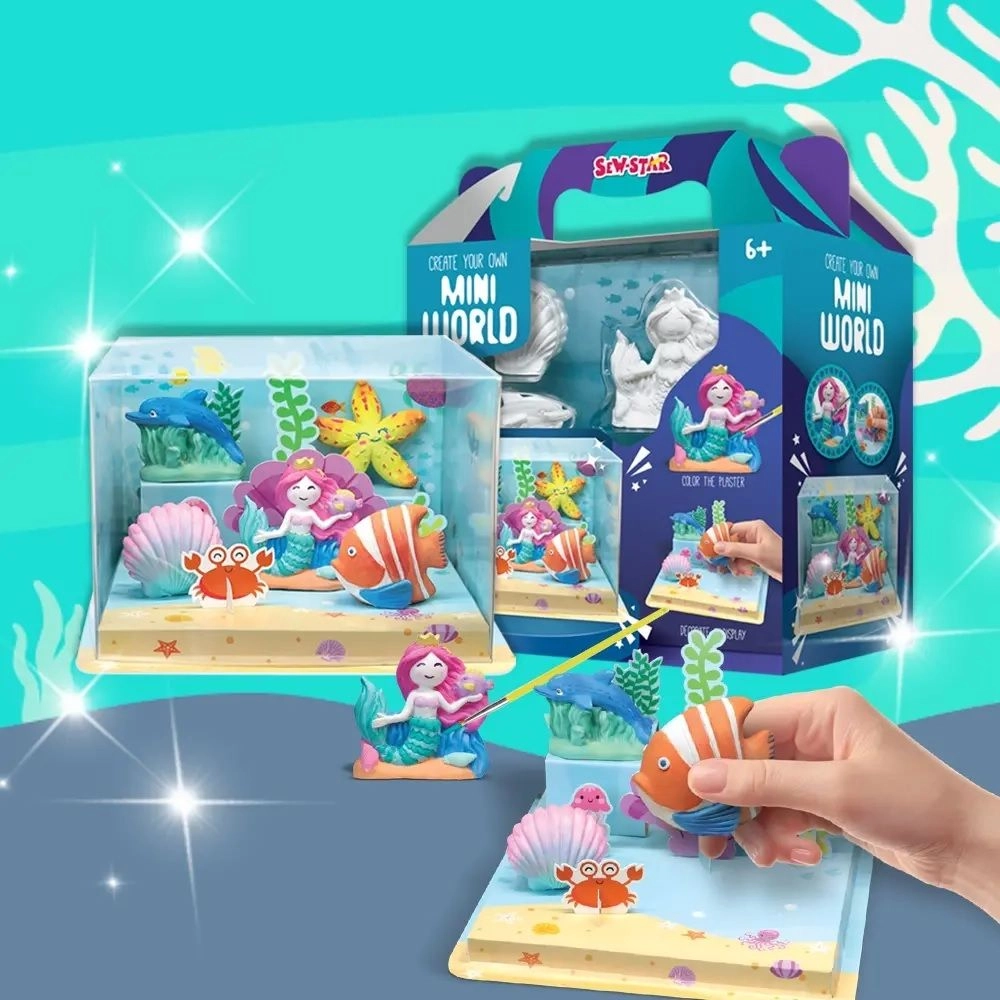 Create Your Own Mini Ocean World - 6+ Multi Colour