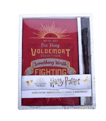 Insight Editions Ruled Journal - 192 Pages + Wand Pen - Hermione Wand Replica