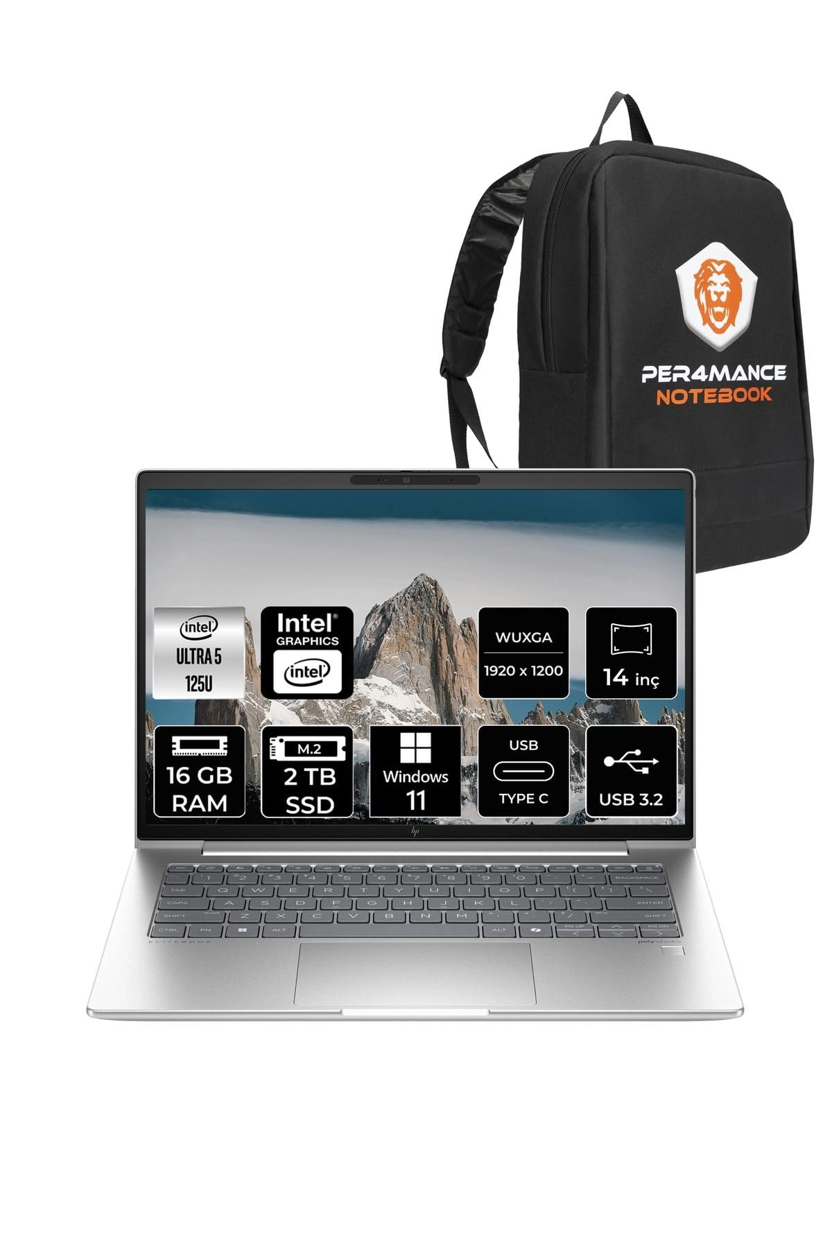 HP Elitebook 640 G11 - 14'' 2TB 16GB Core Ultra 5