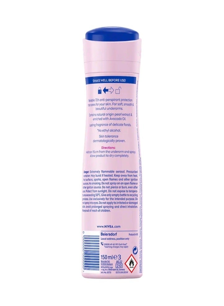 Pearl And Beauty Antiperspirant - 150ml Pack of 6