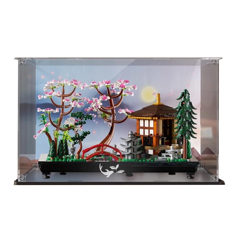 Clear Acrylic Display Case for Lego Icons (10315) - 40x25x25cm Acrylic