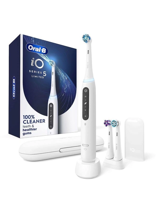 Oral-B iO Series 5 - Limited (3) Brush Head Rechargeable White