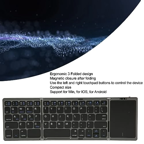 B089T - Foldable Bluetooth 5.1 Touchpad 64-key