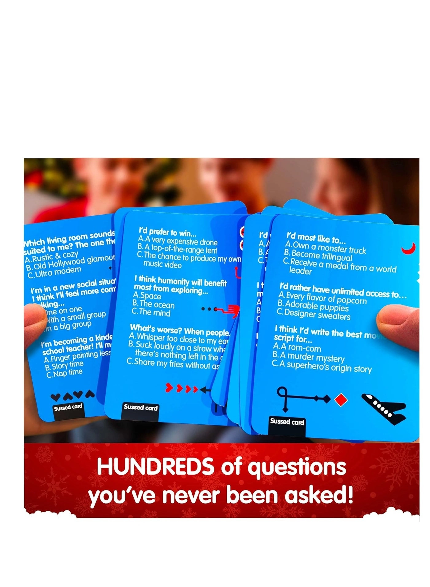 SUSSED: The Wacky ‘What Would You Do?’ - Card Game