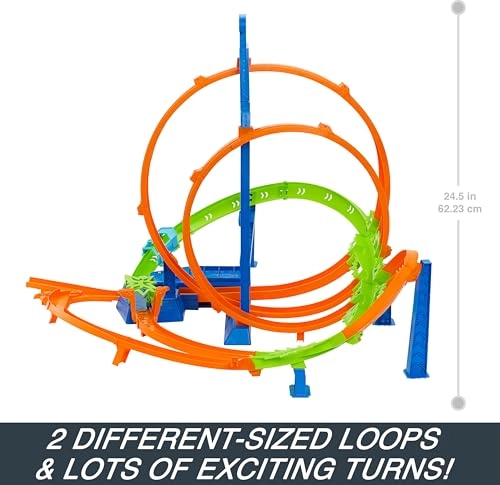 Track Set - 5 Crash Zones Motorized Booster