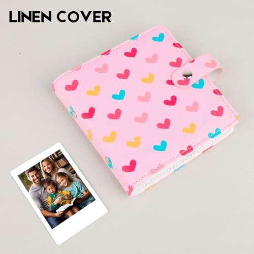 2x3" 112 Pockets Leather Photo Album