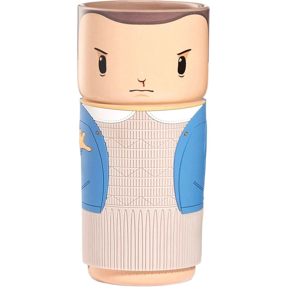 Numskull Designs Stranger Things Coscup Eleven Ceramic Mug - Rubber Sleeve - 400 ml