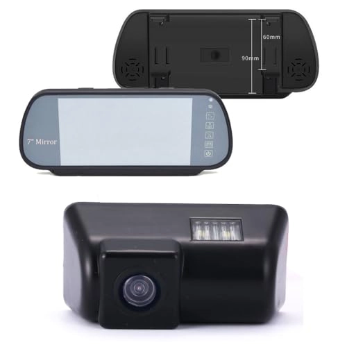 HD Brake Light Reversing Camera - 628x586 pixels