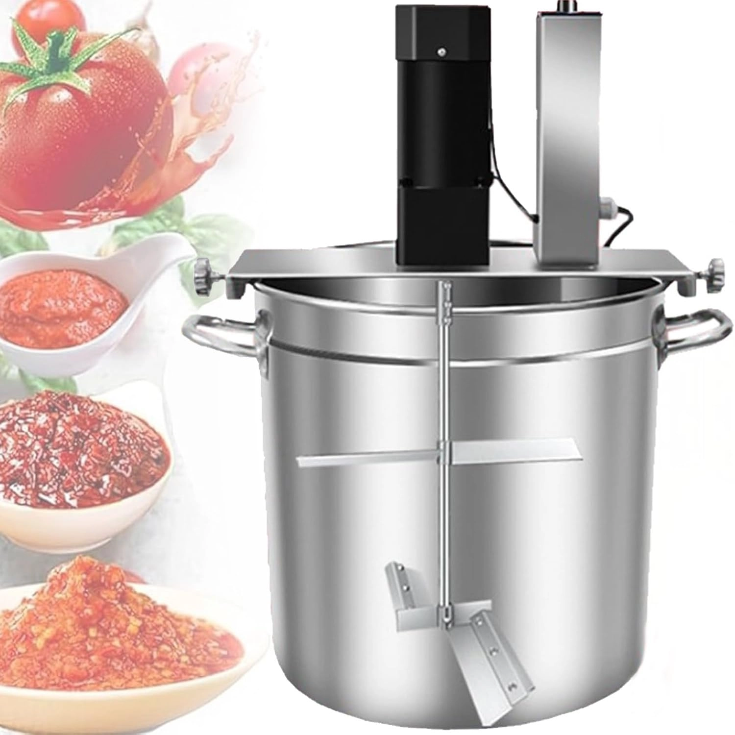 AzureVista Commercial Stand Mixer - 80L 400W