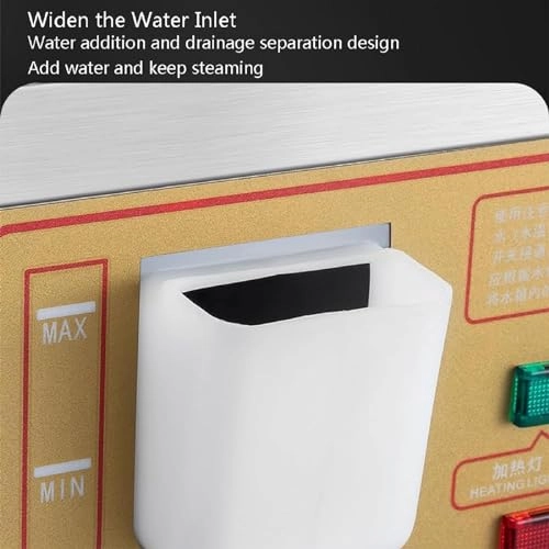 Electric Steamed Buns Machine - Four-Hole Stainless Steel 30-110C