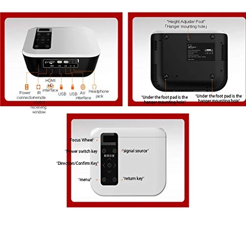 Home Theater Movie Projector 1080P