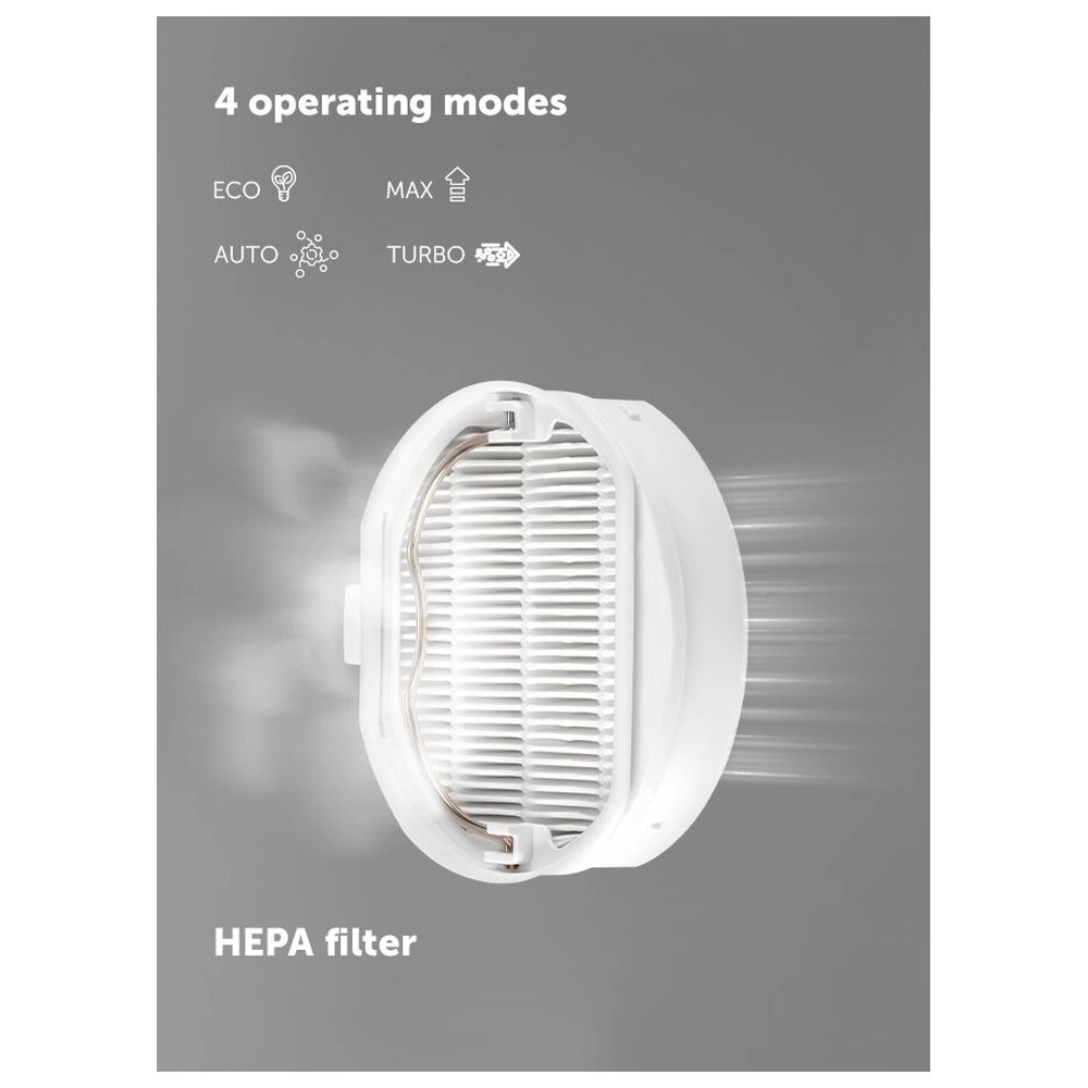 Cordless Electric Handstick Vacuum Cleaner - Cyclonic dust collection 85 minutes