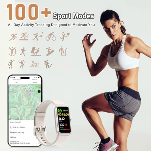 Fitness Tracker - 1.47 Inches AMOLED IP68 Waterproof